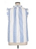 Talbots Blue Sleeveless Blouse Size 1X - photo 2