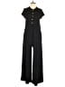 Jade by Jane Polka Dots Black Jumpsuit Size XS - photo 1