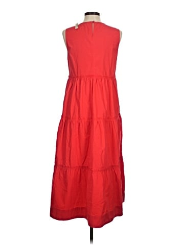 Madewell Cattail Tiered Dress (view 2)
