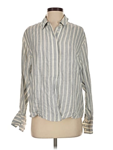FRAME Long Sleeve Button-Down Shirt (view 1)