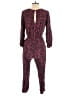 Old Navy 100% Rayon Paisley Burgundy Jumpsuit Size S - photo 2