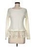Maison Jules Ivory Long Sleeve Top Size M - photo 1