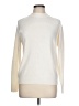 Crystal-Kobe 100% Acrylic Ivory Turtleneck Sweater Size L - photo 1