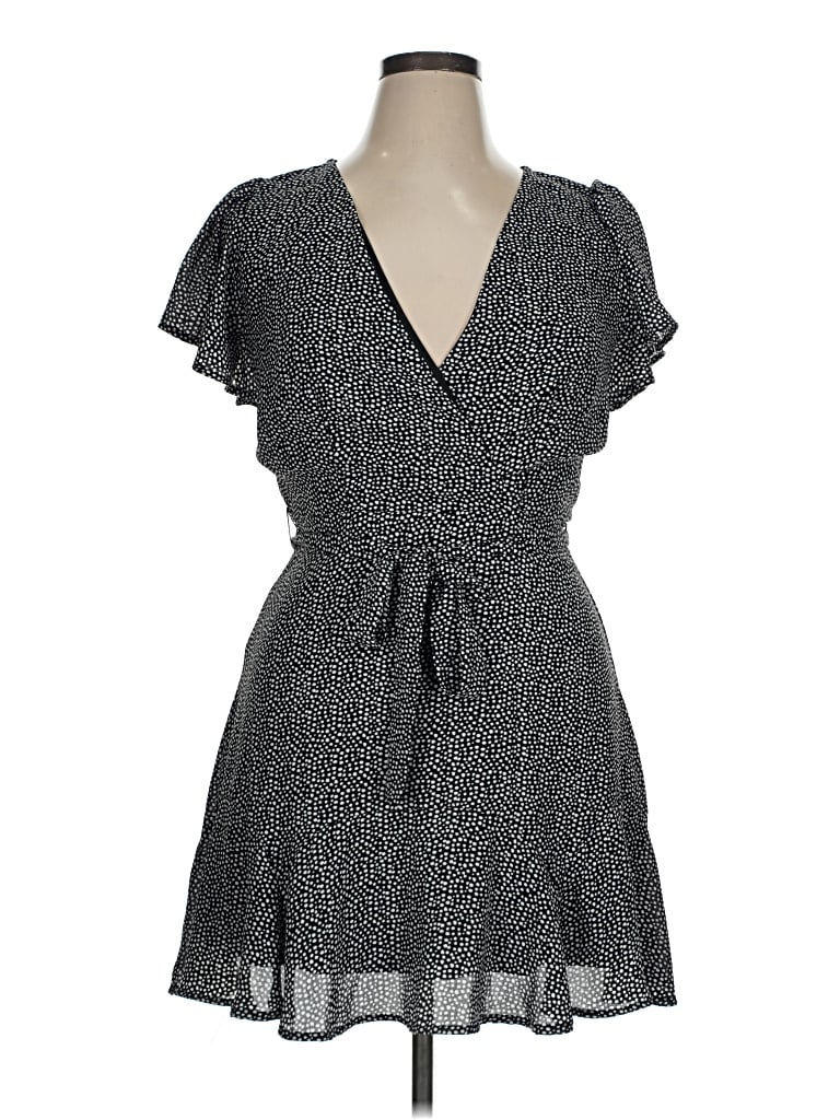 Pre-owned Mi Ami Casual Dress In Black