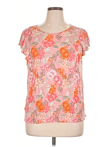 Ann Taylor LOFT Outlet Short Sleeve T-Shirt (view 1)