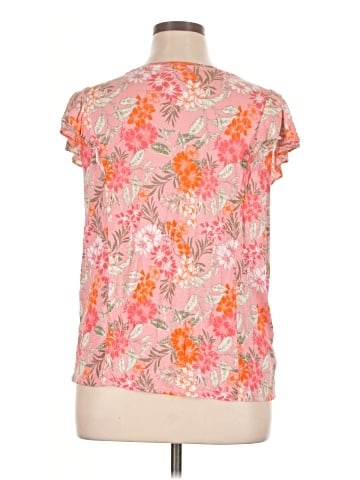 Ann Taylor LOFT Outlet Short Sleeve T-Shirt (view 2)