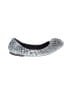 BCBGMAXAZRIA 100% Leather Paisley Silver Gray Flats Size 7 1/2 - photo 1
