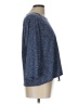 Weekends by Chico's 100% Cotton Blue Pullover Sweater Size Lg (2) - photo 4