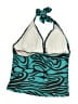 Octopus Beachwear Print Teal Swimsuit Top Size EU 46 - photo 2