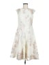 Talbot Runhof Ivory Cocktail Dress Size 8 - photo 1