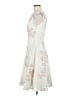 Talbot Runhof Ivory Cocktail Dress Size 8 - photo 5