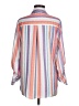 Unbranded Stripes Orange Blue 3/4 Sleeve Blouse Size M - photo 2