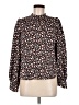 Levi's 100% Polyester Black Long Sleeve Blouse Size M - photo 1