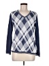 Tommy Hilfiger Argyle Checkered-gingham Blue Pullover Sweater Size M - photo 1