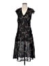 Assorted Brands Floral Black Casual Dress Size M - photo 1