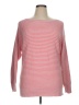 Gap Outlet 100% Cotton Stripes Pink Pullover Sweater Size XL - photo 1