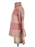 J.Crew Color Block Pink Turtleneck Sweater Size XS - photo 5