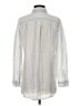Gap 100% Linen Stripes Ivory Long Sleeve Button-Down Shirt Size XS - photo 2
