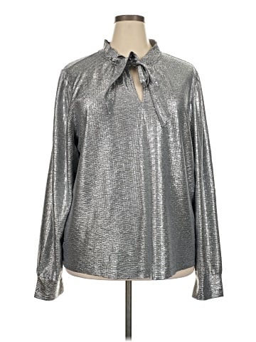 Ann Taylor LOFT Long Sleeve Blouse (view 1)