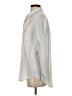 Gap 100% Linen Stripes Ivory Long Sleeve Button-Down Shirt Size XS - photo 5