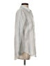 Gap 100% Linen Stripes Ivory Long Sleeve Button-Down Shirt Size XS - photo 4
