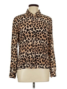 Lord & Taylor Long Sleeve Silk Top (view 1)