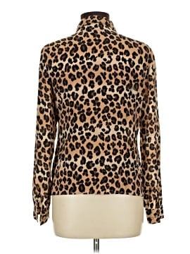 Lord & Taylor Long Sleeve Silk Top (view 2)