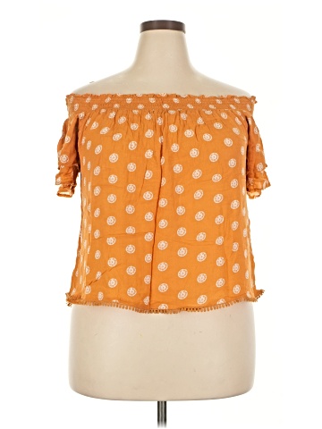 Rewind Short Sleeve Blouse (view 1)