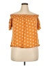 Rewind Orange Short Sleeve Blouse Size XXL - photo 1