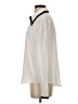MNG 100% Polyester Color Block Ivory Long Sleeve Blouse Size 4 - photo 5