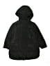 Zara Solid Black Raincoat Size 8 - photo 1