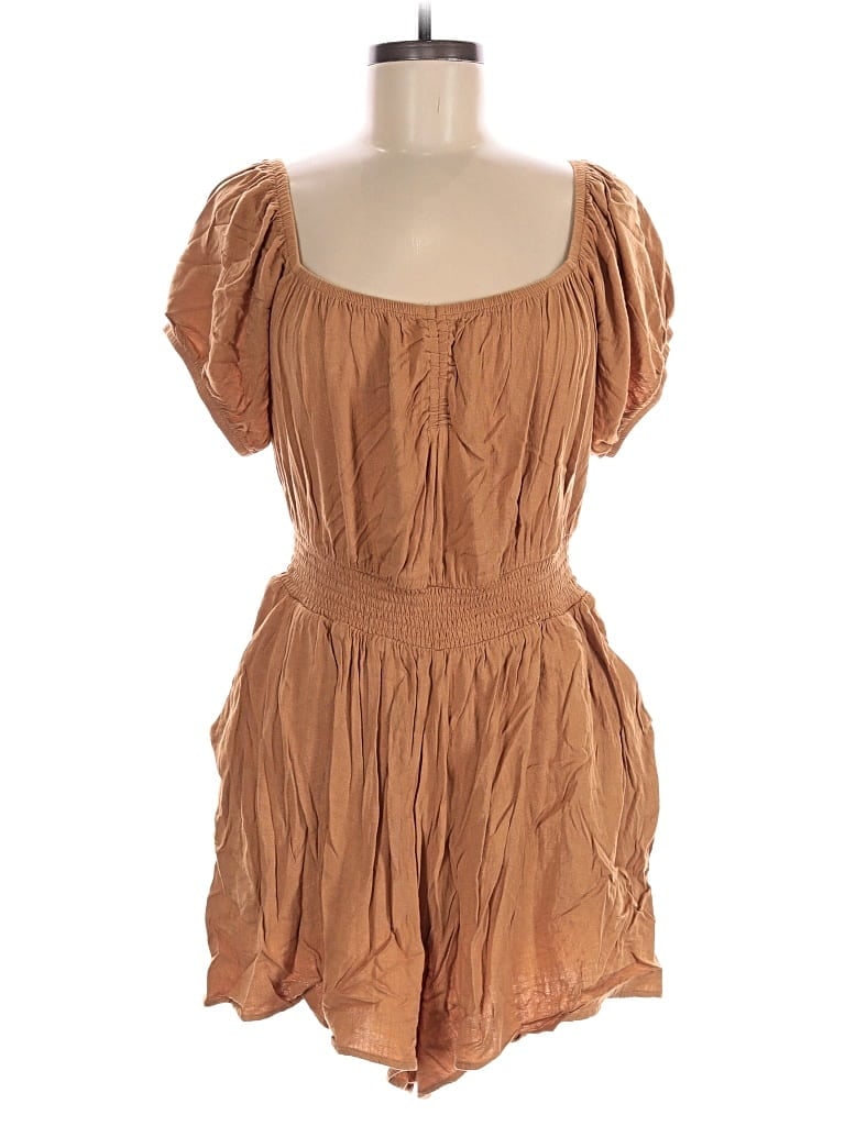 Pre-owned Torrid Romper In Brown