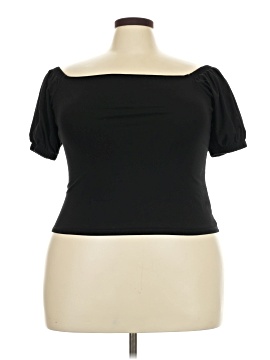 ELOQUII Short Sleeve Top (view 1)