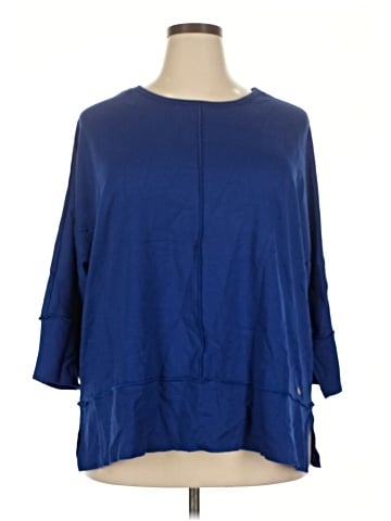 Jones New York Signature 3/4 Sleeve Blouse (view 1)