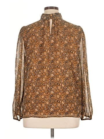 Ann Taylor Factory Long Sleeve Blouse (view 2)