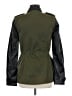 Veda 100% Leather Green Leather Jacket Size M - photo 2