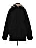 Hollister 100% Polyester Solid Black Coat Size S - photo 1