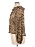 TU Animal Print Brown Long Sleeve Blouse Size 16 - photo 5