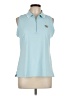 PETER MILLAR Teal Short Sleeve Polo Size L - photo 1