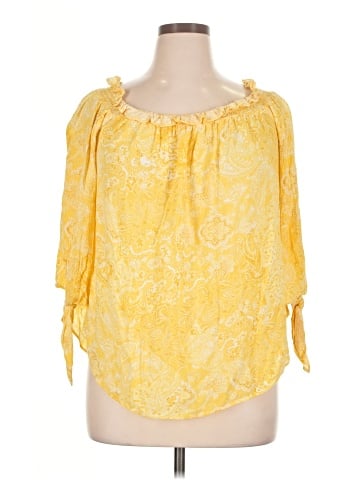 MICHAEL Michael Kors 3/4 Sleeve Blouse (view 1)