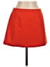 Runaway Solid Red Casual Skirt Size XS - photo 1