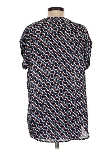 Pleione Short Sleeve Blouse (view 2)