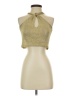 Superdown Gold Sleeveless Top Size XS - photo 1