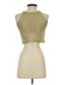 Superdown Gold Sleeveless Top Size XS - photo 2
