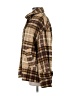 Banana Republic Plaid Brown Coat Size M - photo 5