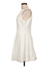 Teeze Me Solid Ivory Cocktail Dress Size 13 - 14 - photo 5