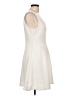 Teeze Me Solid Ivory Cocktail Dress Size 13 - 14 - photo 4