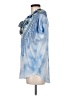 Assorted Brands Tie-dye Blue Short Sleeve Blouse Size M - photo 5