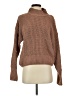 Double Zero 100% Polyester Brown Turtleneck Sweater Size S - photo 1