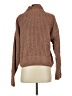 Double Zero 100% Polyester Brown Turtleneck Sweater Size S - photo 2